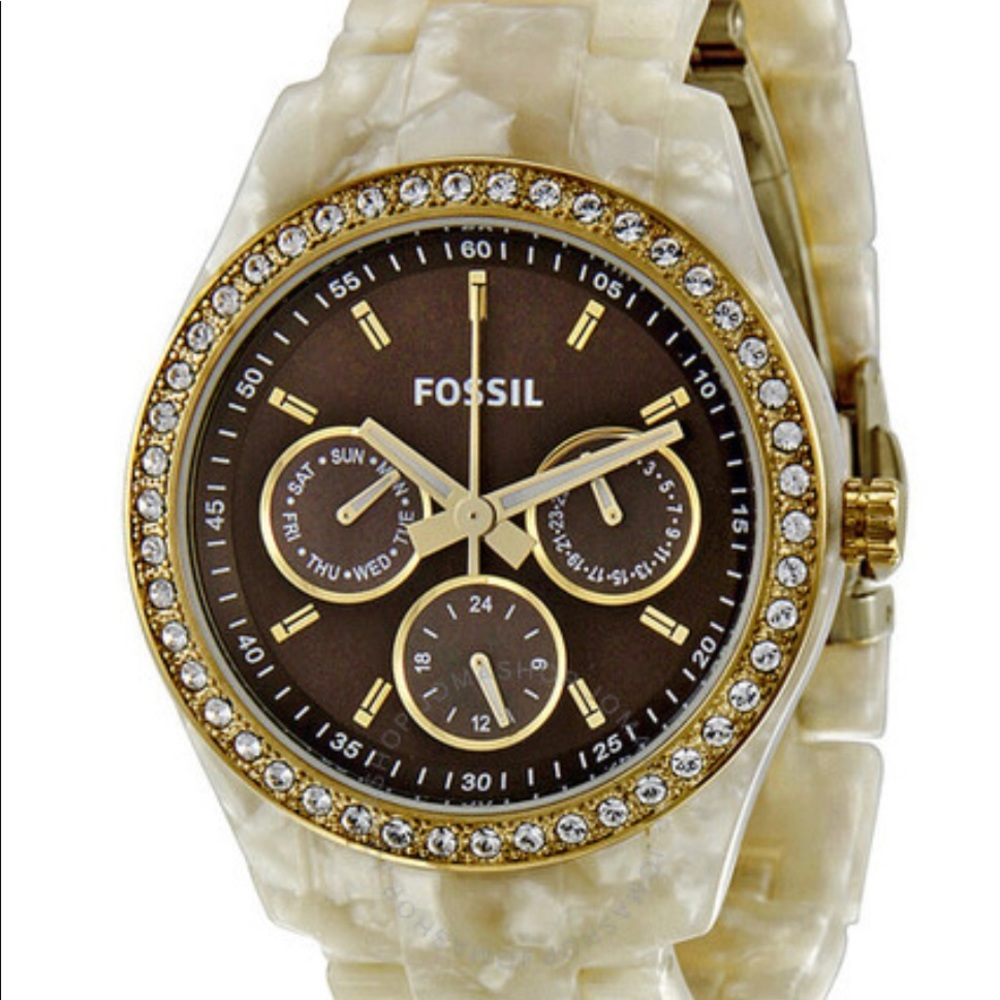 💥FOSSIL STELLA CRYSTAL ACCENTED WATCH WITH TIN💥